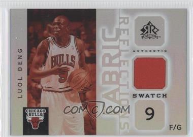 2005-06 Upper Deck NBA Reflections - Fabric Reflections Swatch #FR-LD - Luol Deng