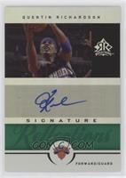 Quentin Richardson #/25