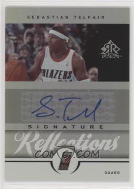 2005-06 Upper Deck NBA Reflections - Signature Reflections #SR-ST - Sebastian Telfair /35