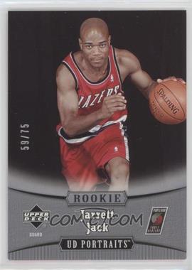 2005-06 Upper Deck Portraits - [Base] - Spectrum #120 - Jarrett Jack /75