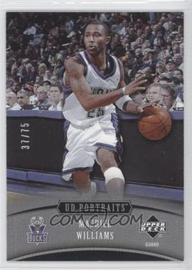 2005-06 Upper Deck Portraits - [Base] - Spectrum #66 - Maurice Williams /75