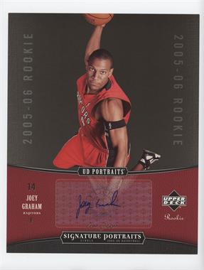 2005-06 Upper Deck Portraits - Signature Portraits - Variation #SP-JG - Joey Graham [EX to NM]