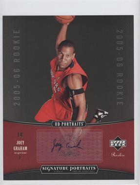 2005-06 Upper Deck Portraits - Signature Portraits #SP-JG - Joey Graham