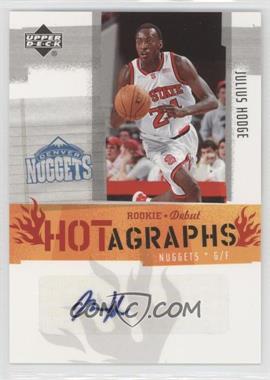 2005-06 Upper Deck Rookie Debut - Hotagraphs #JH-A - Julius Hodge