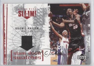 2005-06 Upper Deck Slam - Slam Dunk Swatches #SL-UH - Udonis Haslem