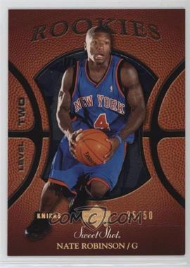 2005-06 Upper Deck Sweet Shot - [Base] - Gold Spectrum #113 - Level Two Rookies - Nate Robinson /50