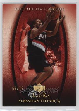 2005-06 Upper Deck Sweet Shot - [Base] - Gold Spectrum #82 - Sebastian Telfair /75