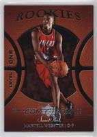 Level One Rookies - Martell Webster #/499