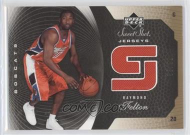 2005-06 Upper Deck Sweet Shot - Jerseys - Gold #SSJ-RF - Raymond Felton /99