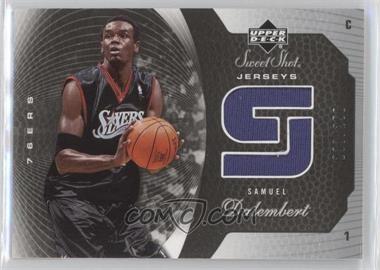 2005-06 Upper Deck Sweet Shot - Jerseys #SSJ-SD - Samuel Dalembert /250