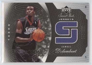 2005-06 Upper Deck Sweet Shot - Jerseys #SSJ-SD - Samuel Dalembert /250