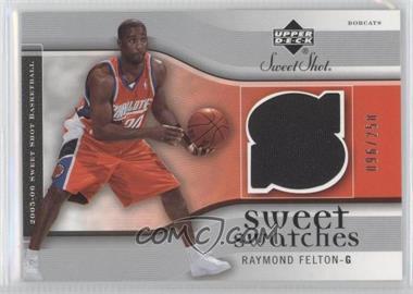 2005-06 Upper Deck Sweet Shot - Sweet Swatches #SW-RF - Raymond Felton /250