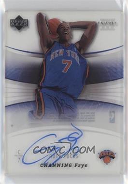 2005-06 Upper Deck Trilogy - Auto Focus #AF-CF - Channing Frye [Noted]