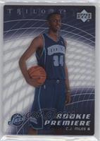 Rookie Premiere - C.J. Miles #/999