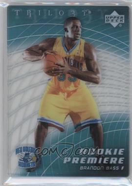 2005-06 Upper Deck Trilogy - [Base] #111 - Rookie Premiere - Brandon Bass /999