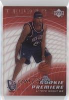 Rookie Premiere - Antoine Wright [EX to NM] #/999