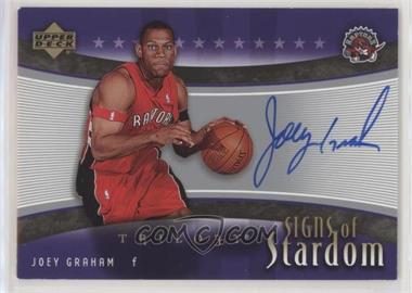 2005-06 Upper Deck Trilogy - Signs of Stardom #SS-JG - Joey Graham