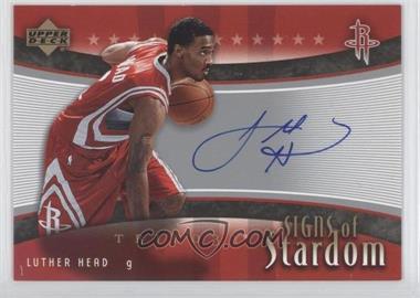 2005-06 Upper Deck Trilogy - Signs of Stardom #SS-LH - Luther Head