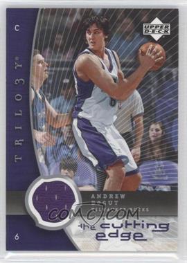 2005-06 Upper Deck Trilogy - The Cutting Edge Jersey #CE-AB - Andrew Bogut