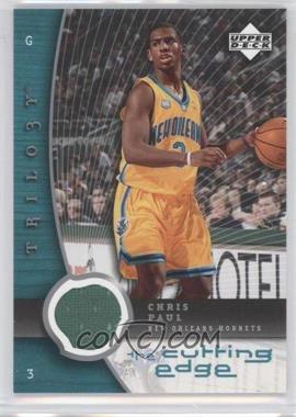 2005-06 Upper Deck Trilogy - The Cutting Edge Jersey #CE-CP - Chris Paul