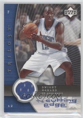 2005-06 Upper Deck Trilogy - The Cutting Edge Jersey #CE-DH - Dwight Howard