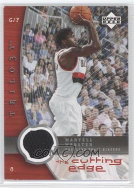 2005-06 Upper Deck Trilogy - The Cutting Edge Jersey #CE-MA - Martell Webster