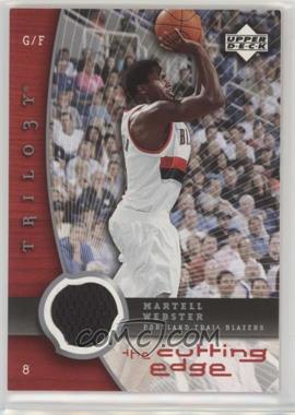 2005-06 Upper Deck Trilogy - The Cutting Edge Jersey #CE-MA - Martell Webster