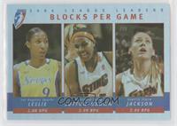 Blocks Per Game (Lisa Leslie, Tammy Sutton-Brown, Lauren Jackson)