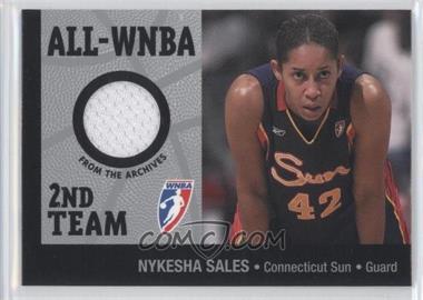 2005 Rittenhouse WNBA - All-WNBA Relics #R10 - Nykesha Sales