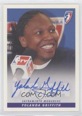 2005 Rittenhouse WNBA - Autographs #_YOGR.1 - Yolanda Griffith (Press Conference)