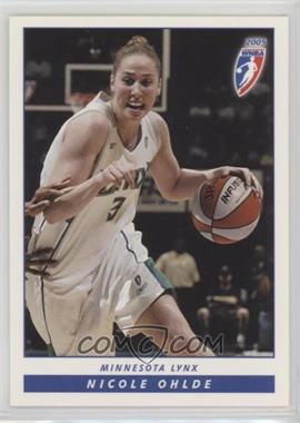 2005 Rittenhouse WNBA - [Base] #87 - Nicole Ohlde