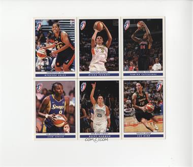 2005 Rittenhouse WNBA - Promo #STCLHB - Promo Sheet - Nykesha Sales, Diana Taurasi, Tamika Catchings, Lisa Leslie, Becky Hammon, Sue Bird