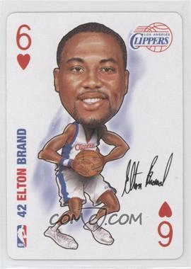 2006-07 All Pro Deal Playing Cards - [Base] #6H - Elton Brand