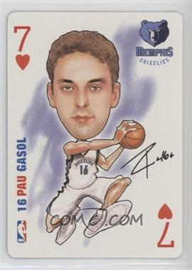 2006-07 All Pro Deal Playing Cards - [Base] #7H - Pau Gasol