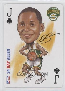 2006-07 All Pro Deal Playing Cards - [Base] #JC - Ray Allen