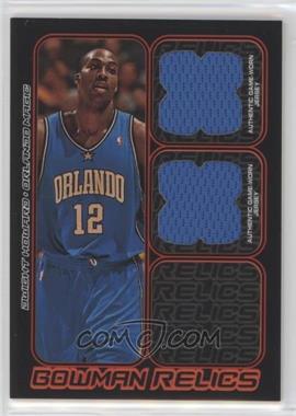 2006-07 Bowman Draft Picks & Stars - Bowman Relics - Dual #BDR-DH - Dwight Howard /249