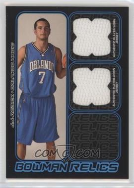 2006-07 Bowman Draft Picks & Stars - Bowman Relics - Dual #BDR-JJR - J.J. Redick /249