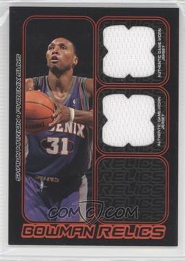 2006-07 Bowman Draft Picks & Stars - Bowman Relics - Dual #BDR-SM - Shawn Marion /249