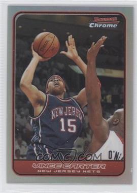 2006-07 Bowman Draft Picks & Stars - Chrome - Refractor #8 - Vince Carter /249