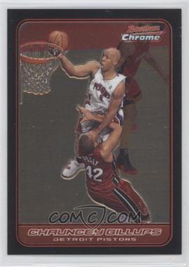 2006-07 Bowman Draft Picks & Stars - Chrome #43 - Chauncey Billups