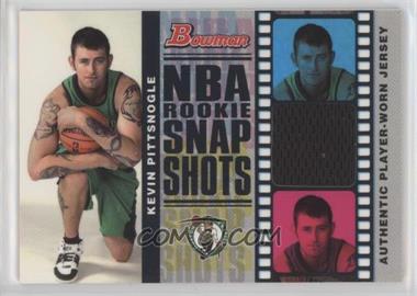 2006-07 Bowman Draft Picks & Stars - NBA Rookie Snap Shots Jerseys #RSR-KP - Kevin Pittsnogle /199