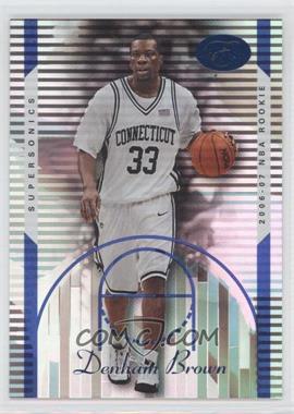 2006-07 Bowman Elevation - [Base] - Blue #127 - Denham Brown /399