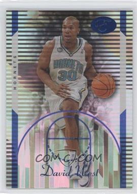 2006-07 Bowman Elevation - [Base] - Blue #72 - David West /399