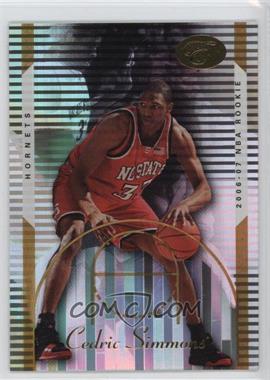 2006-07 Bowman Elevation - [Base] - Gold #121 - Cedric Simmons /99