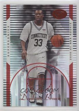 2006-07 Bowman Elevation - [Base] - Red #127 - Denham Brown /299