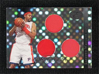 2006-07 Bowman Elevation - Power Brokers Triple Patches #PBTP-RW - Rasheed Wallace /5