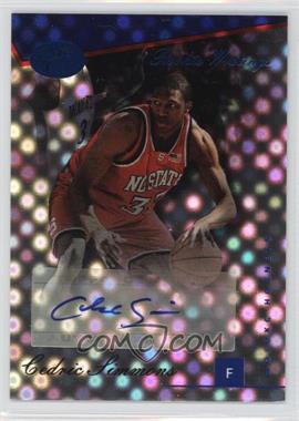 2006-07 Bowman Elevation - Rookie Writings Autographs - Blue #RWA-CSI - Cedric Simmons /99