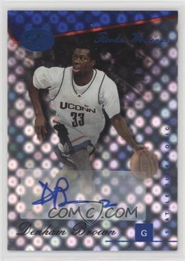 2006-07 Bowman Elevation - Rookie Writings Autographs - Blue #RWA-DB - Denham Brown /129