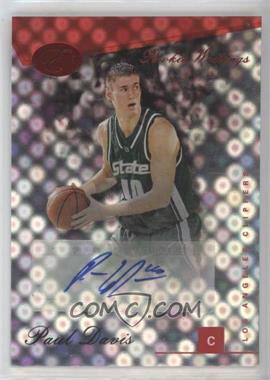 2006-07 Bowman Elevation - Rookie Writings Autographs - Red #RWA-PD - Paul Davis /89