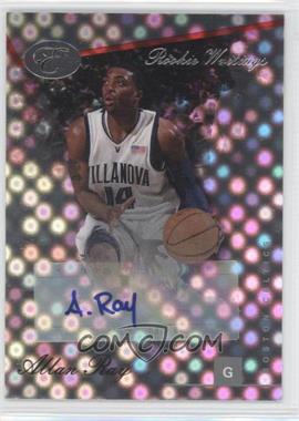 2006-07 Bowman Elevation - Rookie Writings Autographs #RWA-AR - Allan Ray